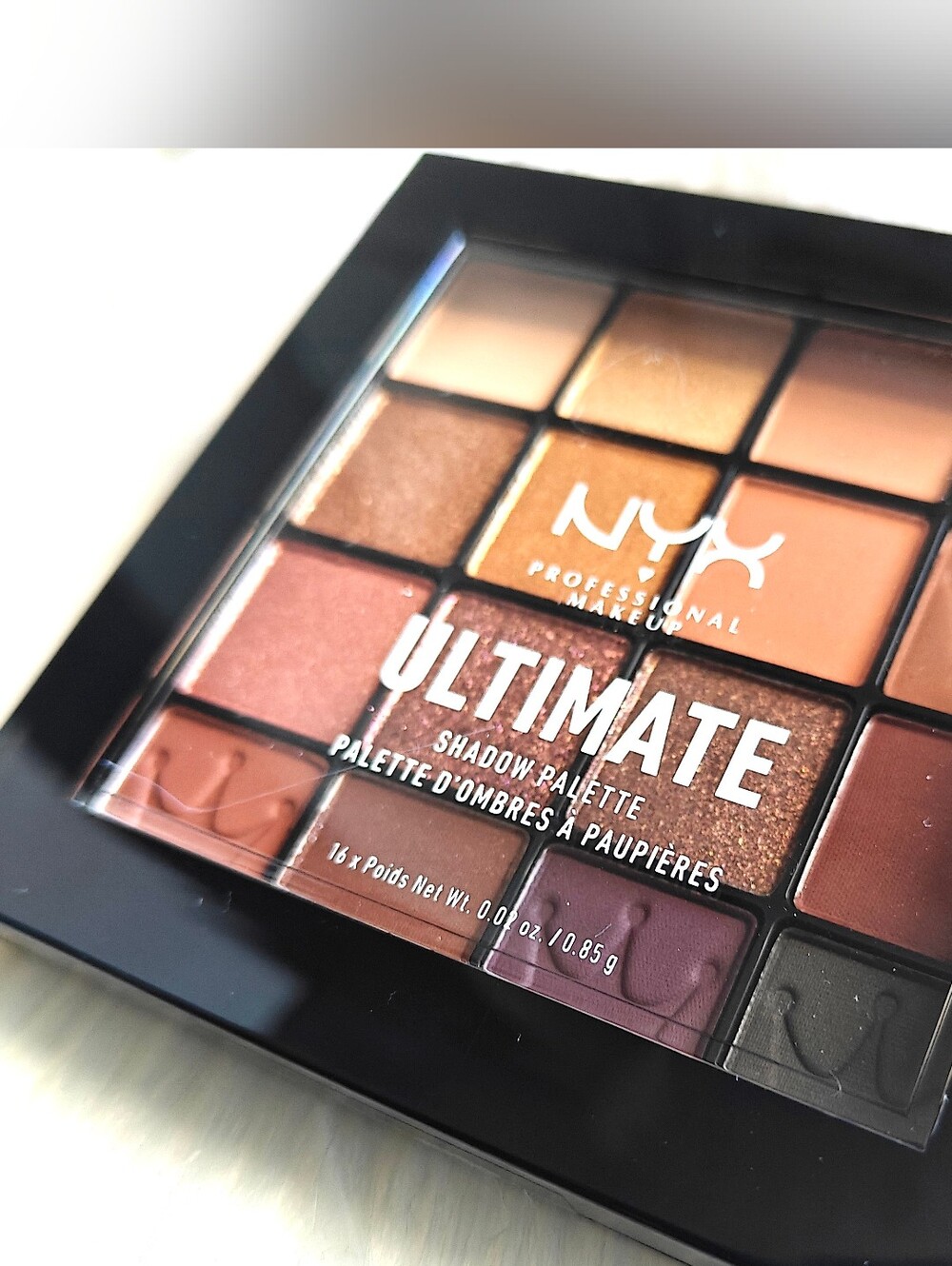 🆕 NYX Ultimate Eyeshadow Palette — Warm Copper & Brown Shades